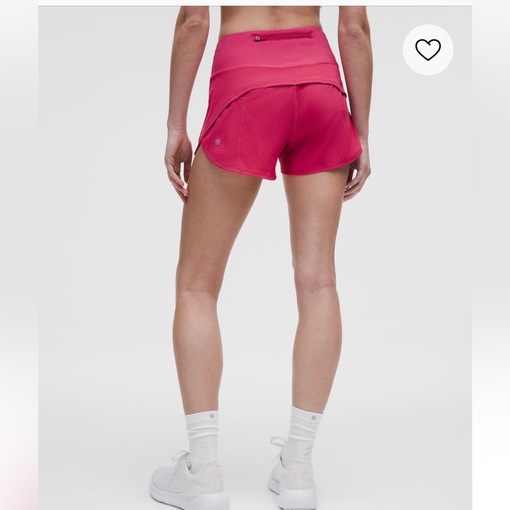 Lululemon Athletica Red Athletic Shorts Lightweight and Comfortable